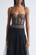 Zimmermann Dot Point d'Esprit Underwire Bodysuit