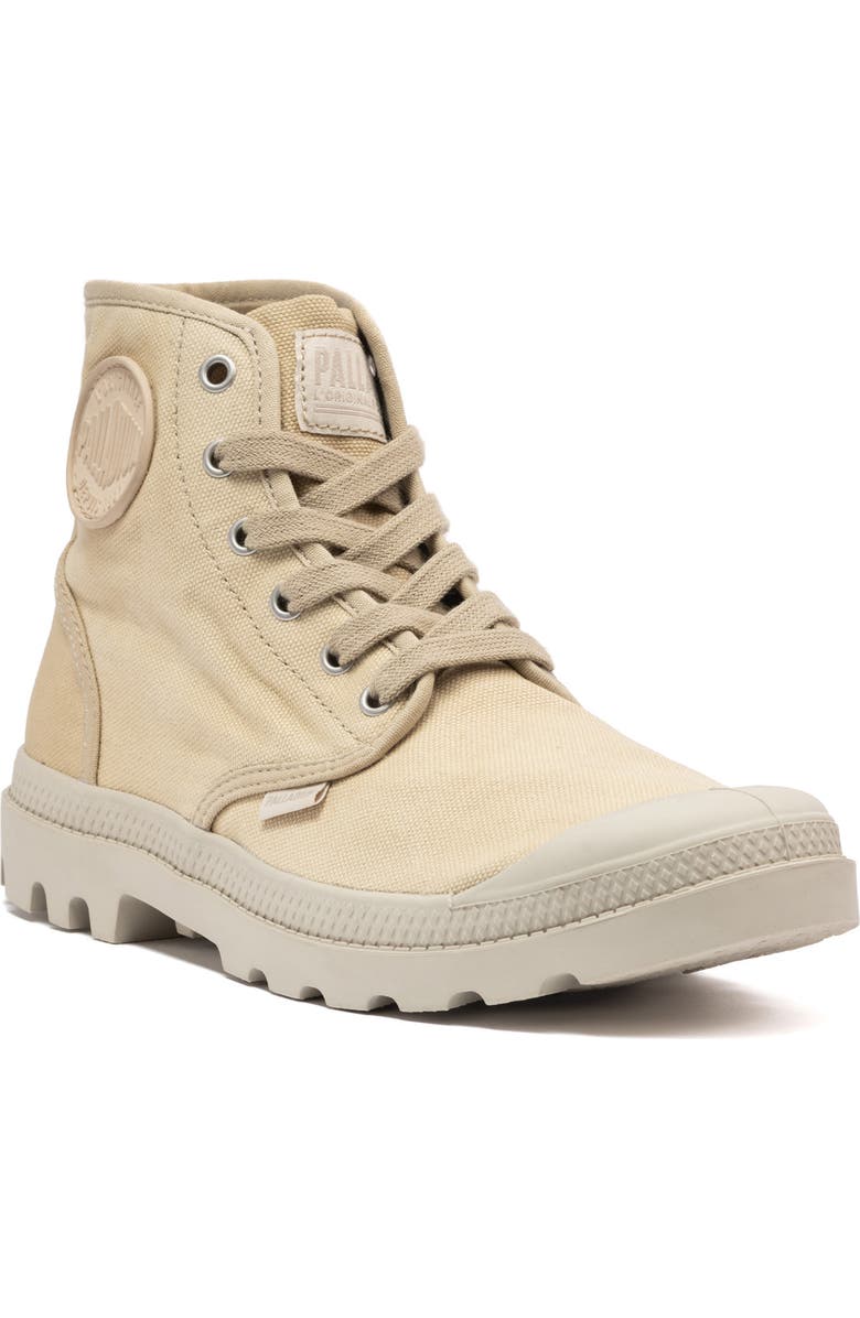 Palladium Pampa Hi Canvas Boot, Main, color, Sahara/ Safari