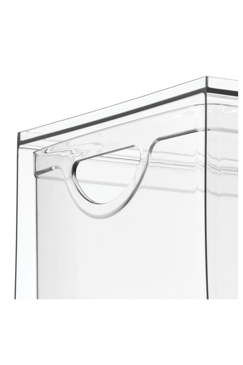 Stackable Kitchen Storage Drawer for Fridge, Pantry, Under-Sink, or Cabinet - Set of 4 - Clear, Alternate, color, Clear