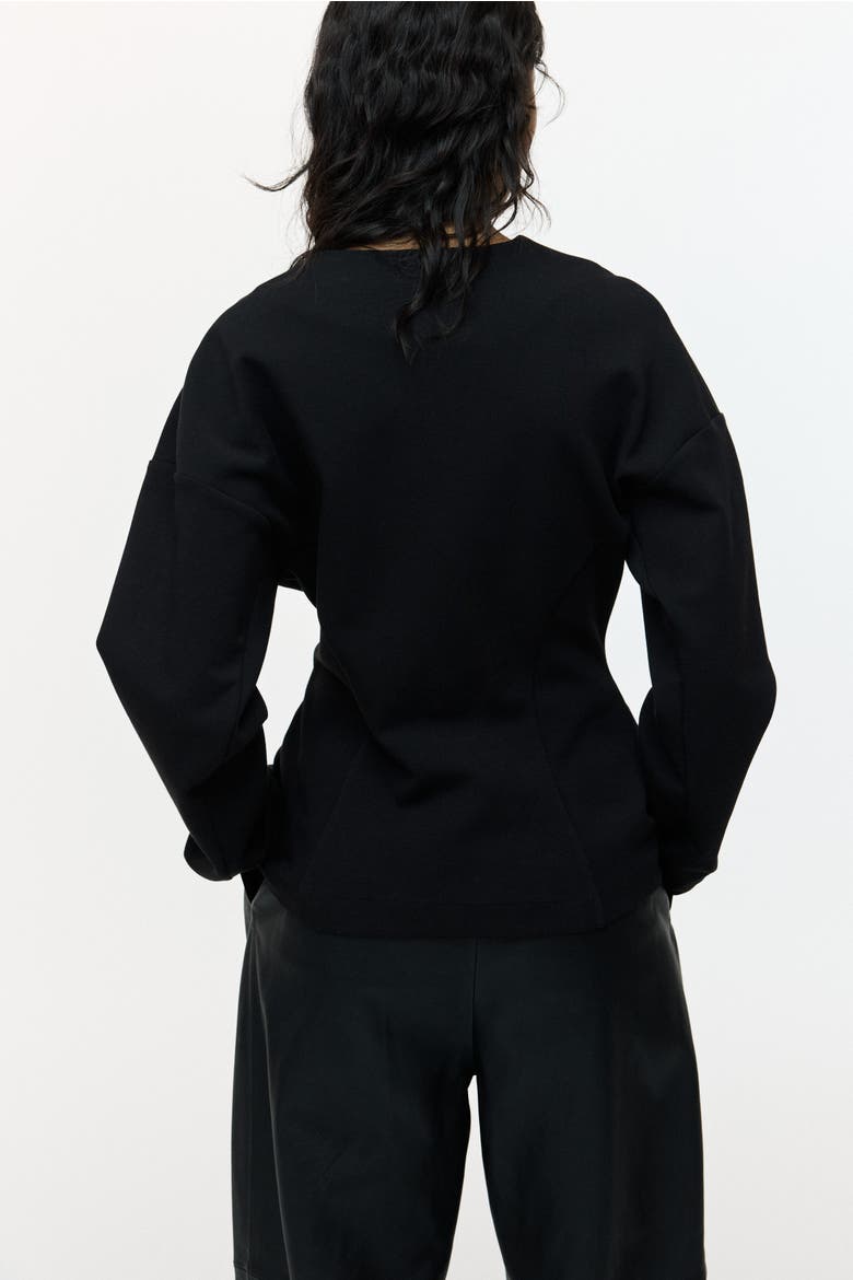 Jersey Jacket, Alternate, color, Black