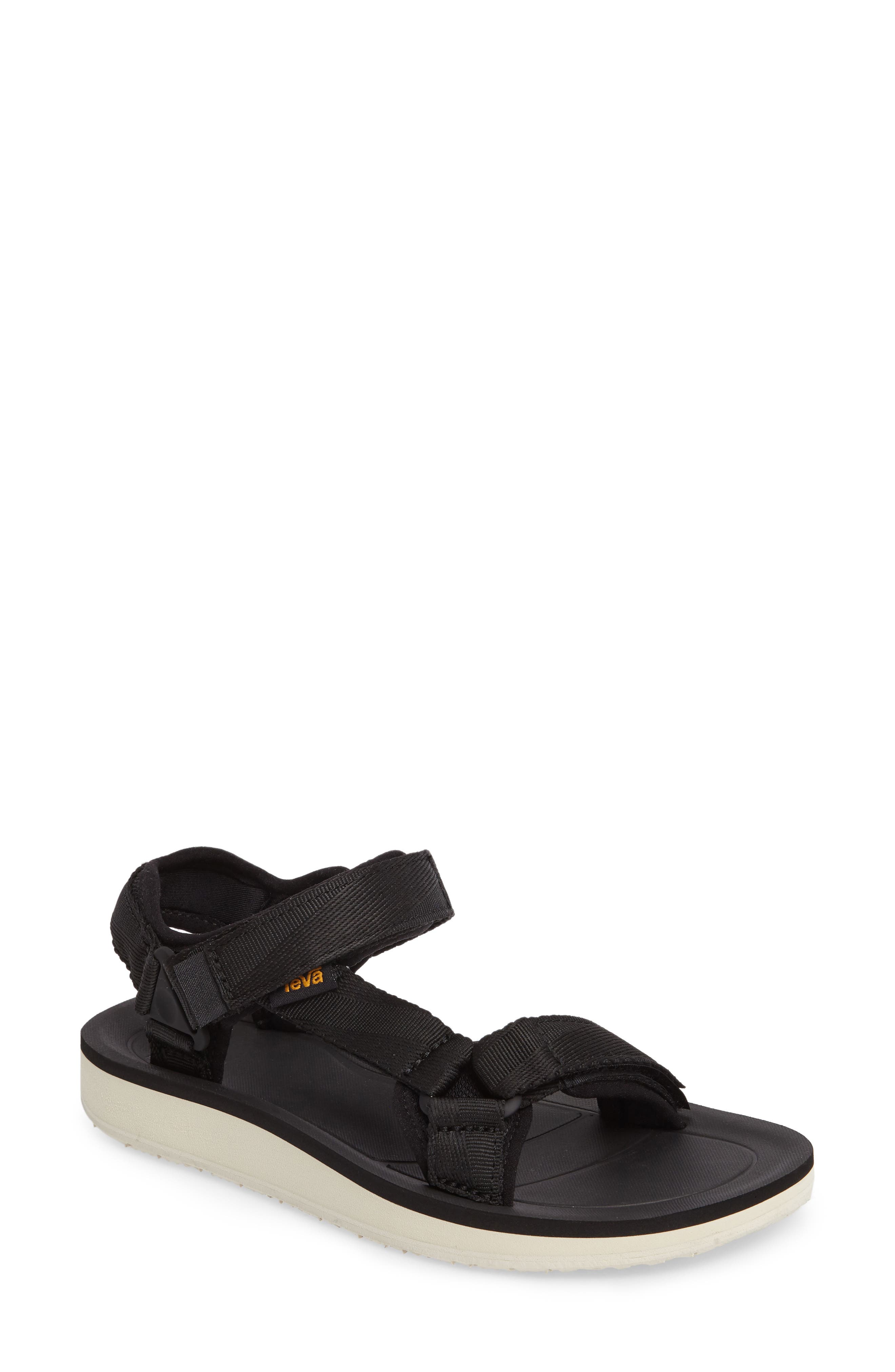 Original Universal Premier Sandal, Main, color, BLACK FABRIC