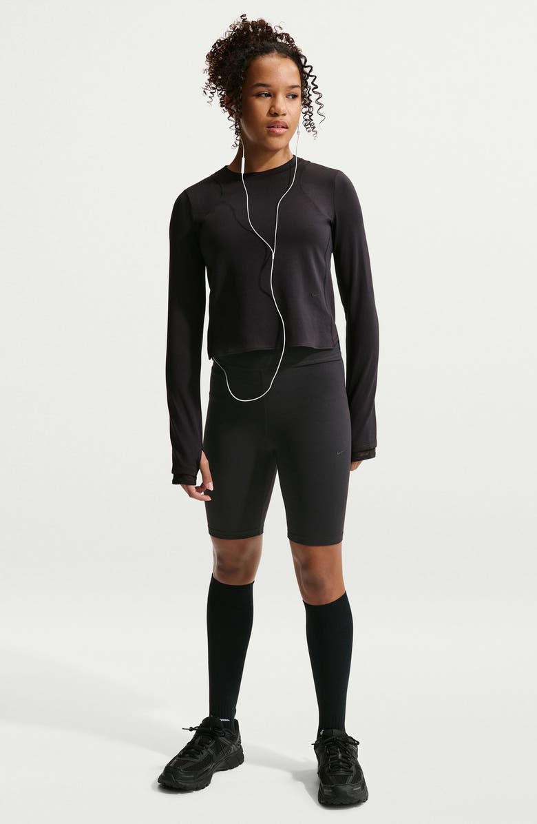 Nike MAVN 7-Inch Dri-FIT High Waist Shorts, Main, color, Black