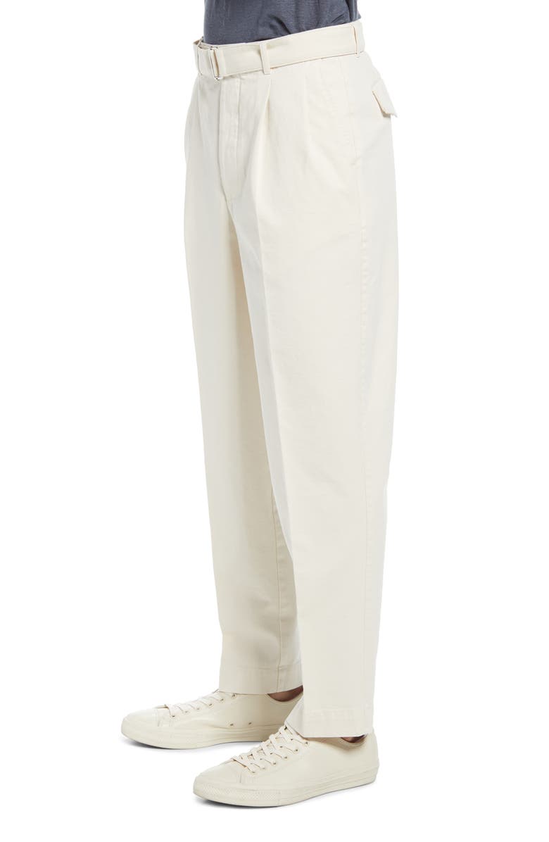 Officine Générale Luigi Organic Cotton Twill Pants, Alternate, color, 