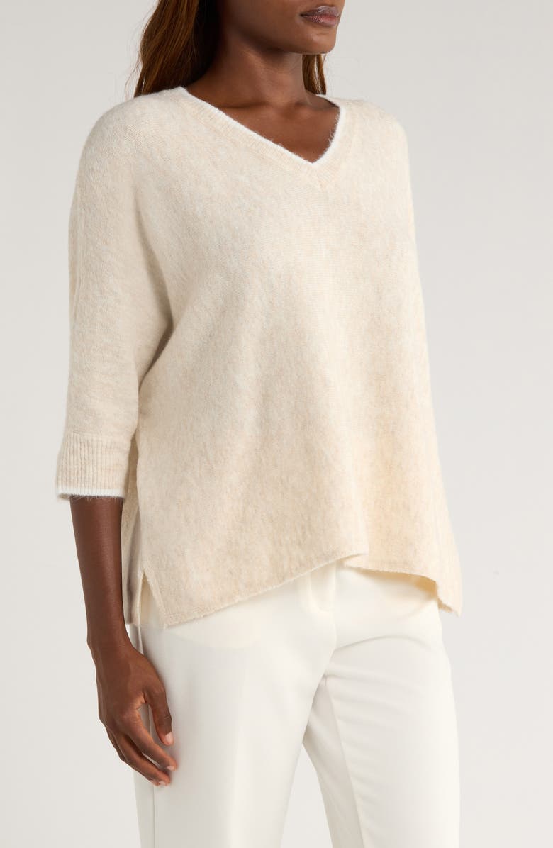 Vince Camuto Dolman Sleeve Sweater, Alternate, color, Malted
