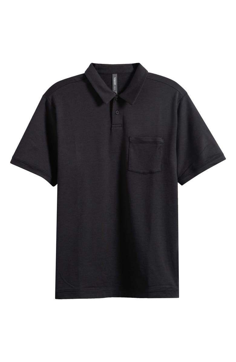 Vuori Ponto Performance Polo, Alternate, color, Black Heather
