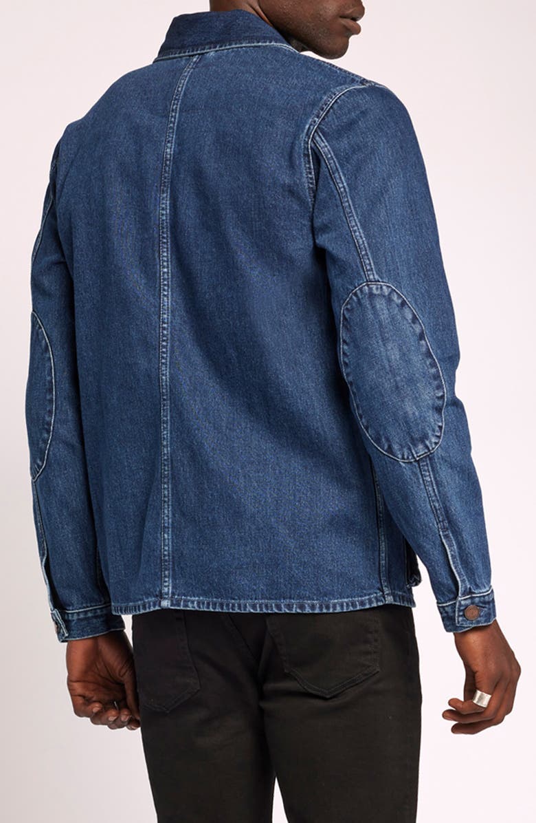 Current/Elliott Button-Up Denim Jacket, Alternate, color,