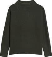 Vince Boiled Cashmere Funnel Neck Pullover