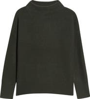 Vince Boiled Cashmere Funnel Neck Pullover