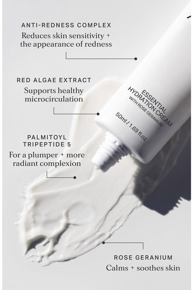 Essential Hydration Cream with Rose Geranium, Alternate, color, NONE