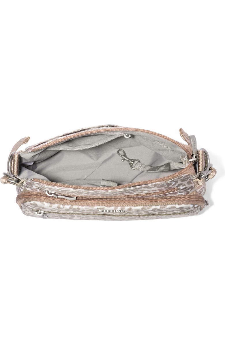 BAGGALLINI Marais Crossbody Bag, Alternate, color, Mocha Cheetah Print