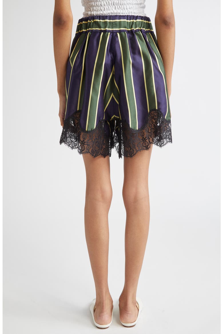 The Lace Football Shorts, Alternate, color, BLUE MULTICOLOR