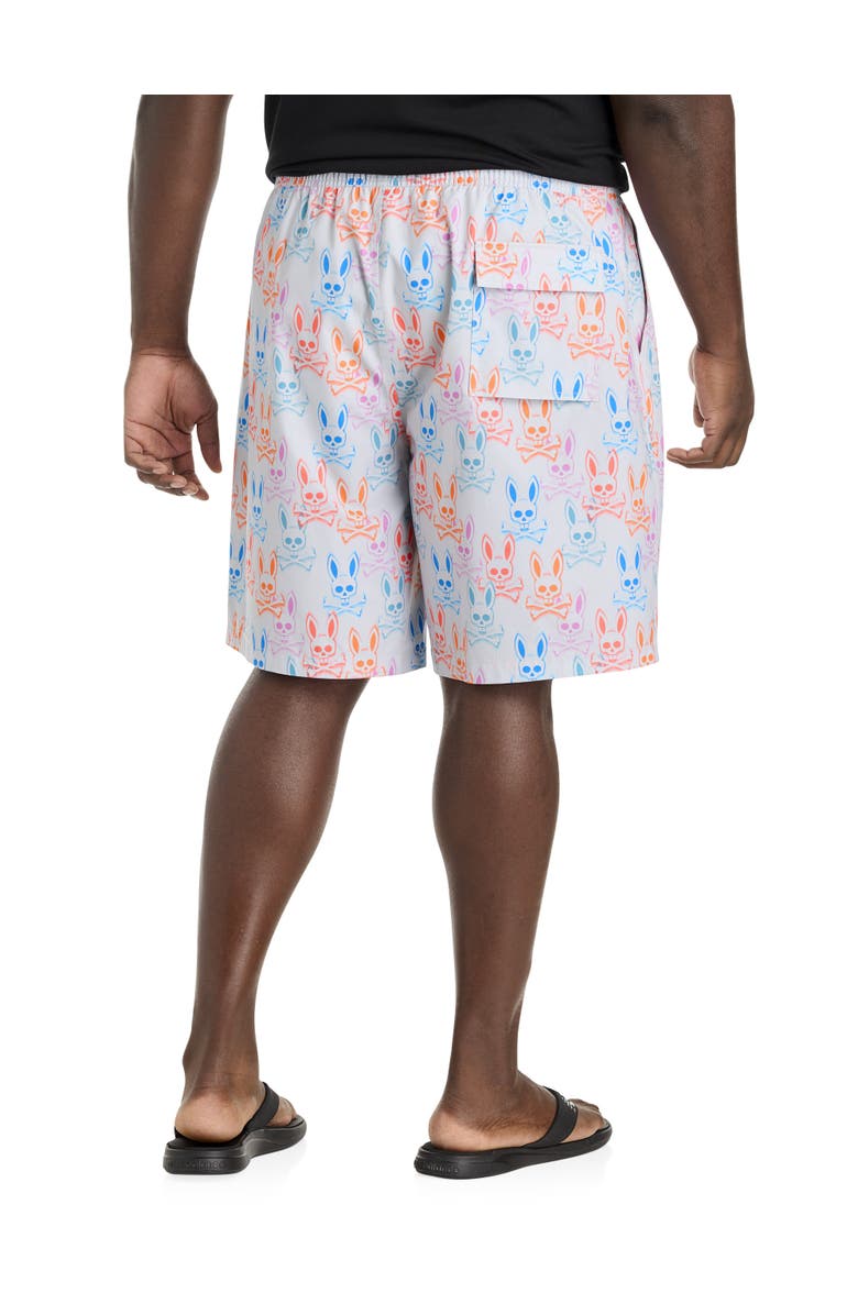 Psycho Bunny Big & Tall Loa Swim Trunks, Alternate, color, Micro Chip