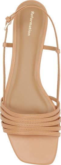 Millie Lattice Flat Sandal