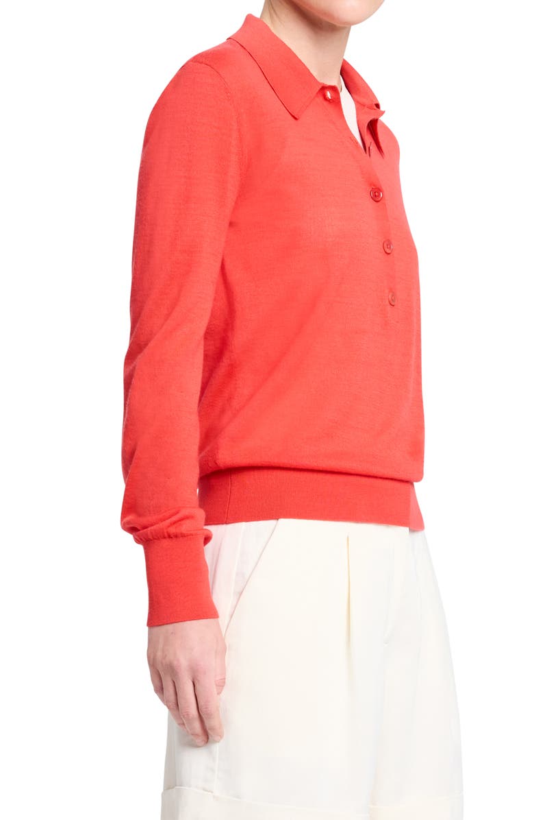 TWP Uma Cashmere Sweater, Alternate, color, Bitter Red
