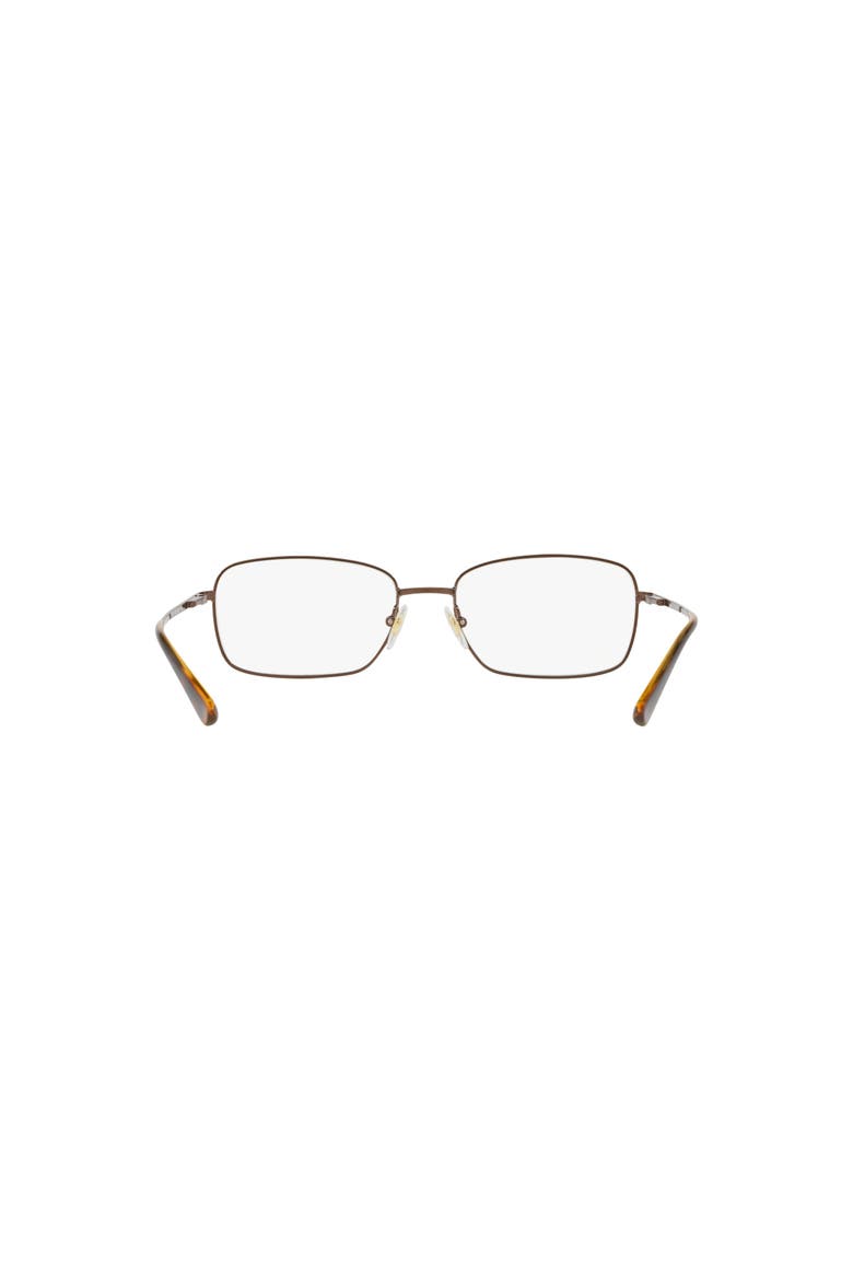 54mm Rectangle optical glasses, Alternate, color, Brown