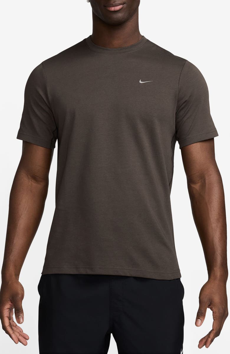 Nike Primary Training Dri-FIT Short Sleeve T-Shirt, Main, color, 237 Baroque Brown/Baroque Brown