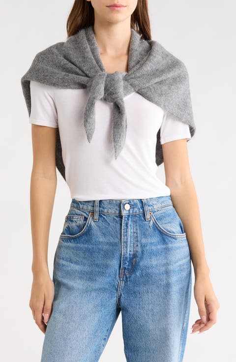 Emma Baby Alpaca Blend Triangle Scarf