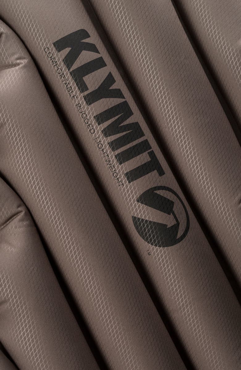 Klymit Static V Luxe Sleeping Pad, Alternate, color, Stone Grey