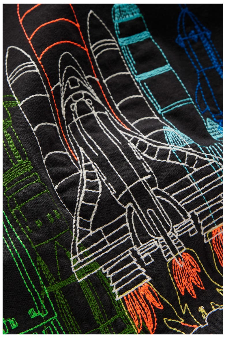 Kids' Linear Stitch T-Shirt, Alternate, color, PHANTOM ROCKET