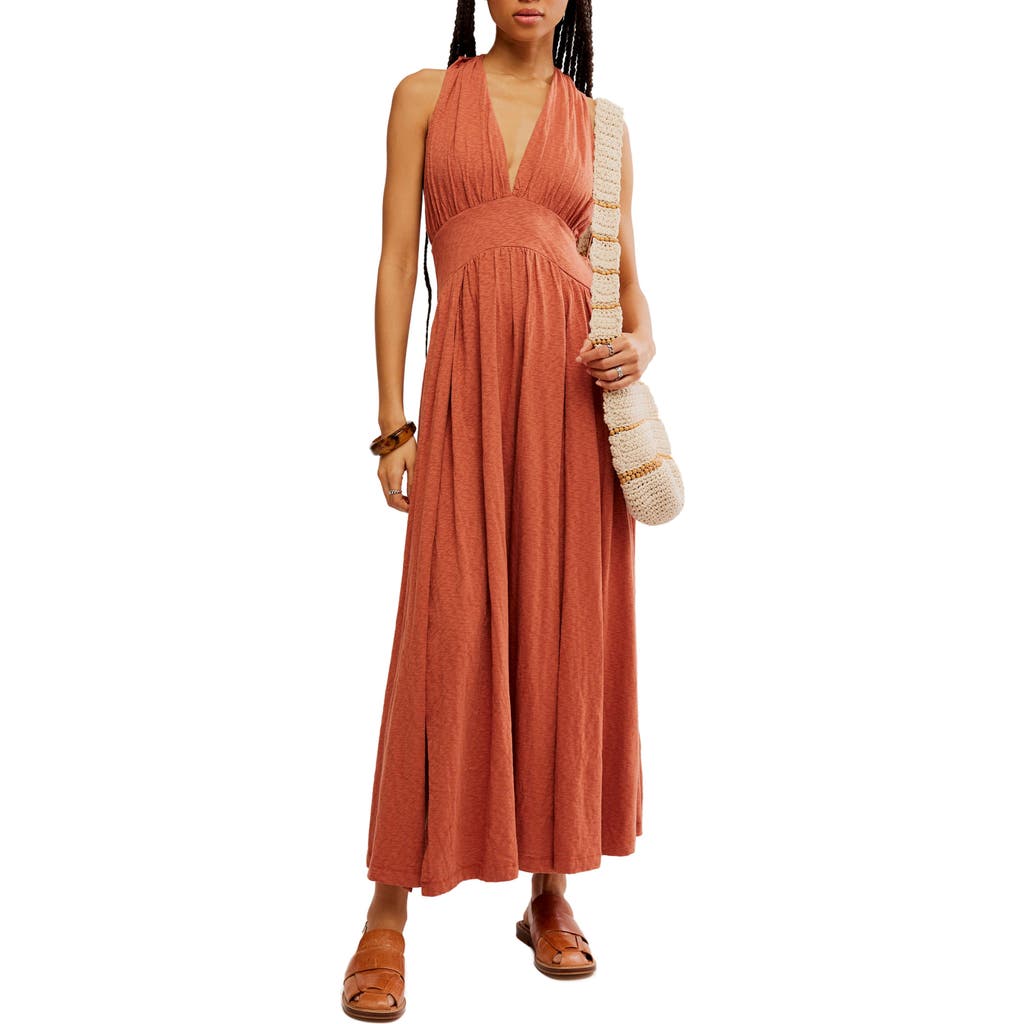 FREE PEOPLE FREE PEOPLE SELENA CONVERTIBLE HALTER MAXI DRESS