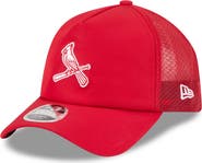 New Era Men's New Era Red St. Louis Cardinals 2026 Batting Practice Alternate Apex 9FORTY Adjustable Hat