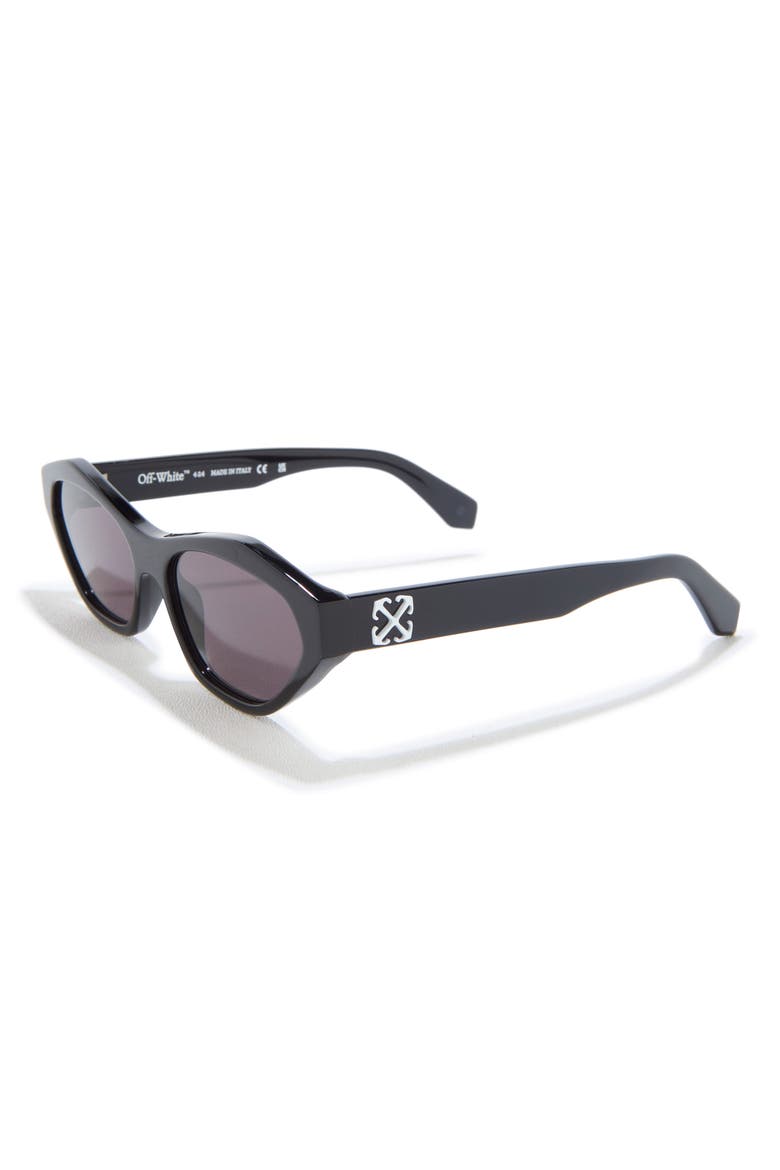 56mm Kent Sunglasses, Alternate, color, BLACK DARK GREY