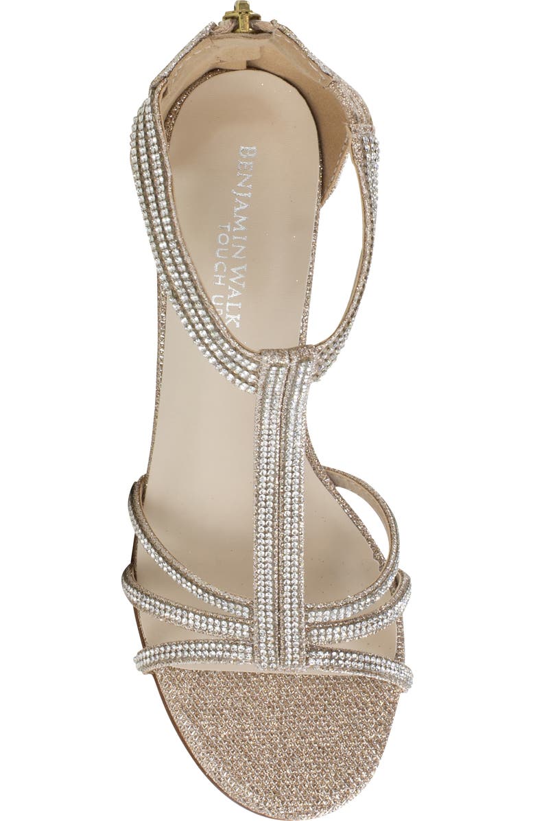 Touch Ups Gabriella T-Strap Sandal, Alternate, color, Champagne
