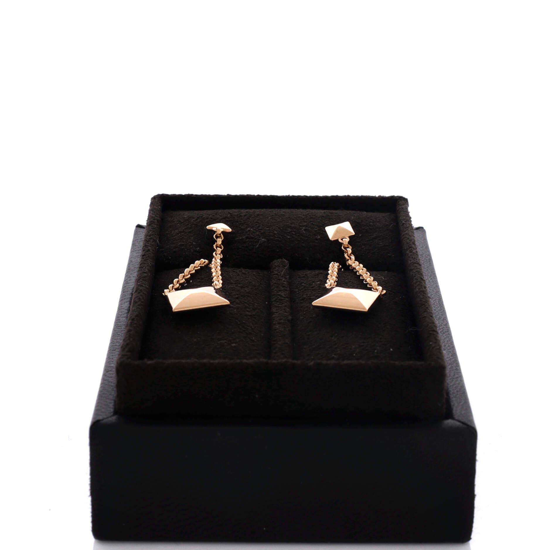 Clou D'H Drop Earrings 18K Rose Gold, Alternate, color, Rose Gold