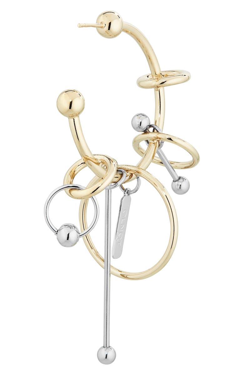 Justine Clenquet Carl Single Hoop Earring, Alternate, color, 