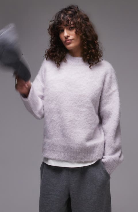 Fluffy Crewneck Sweater