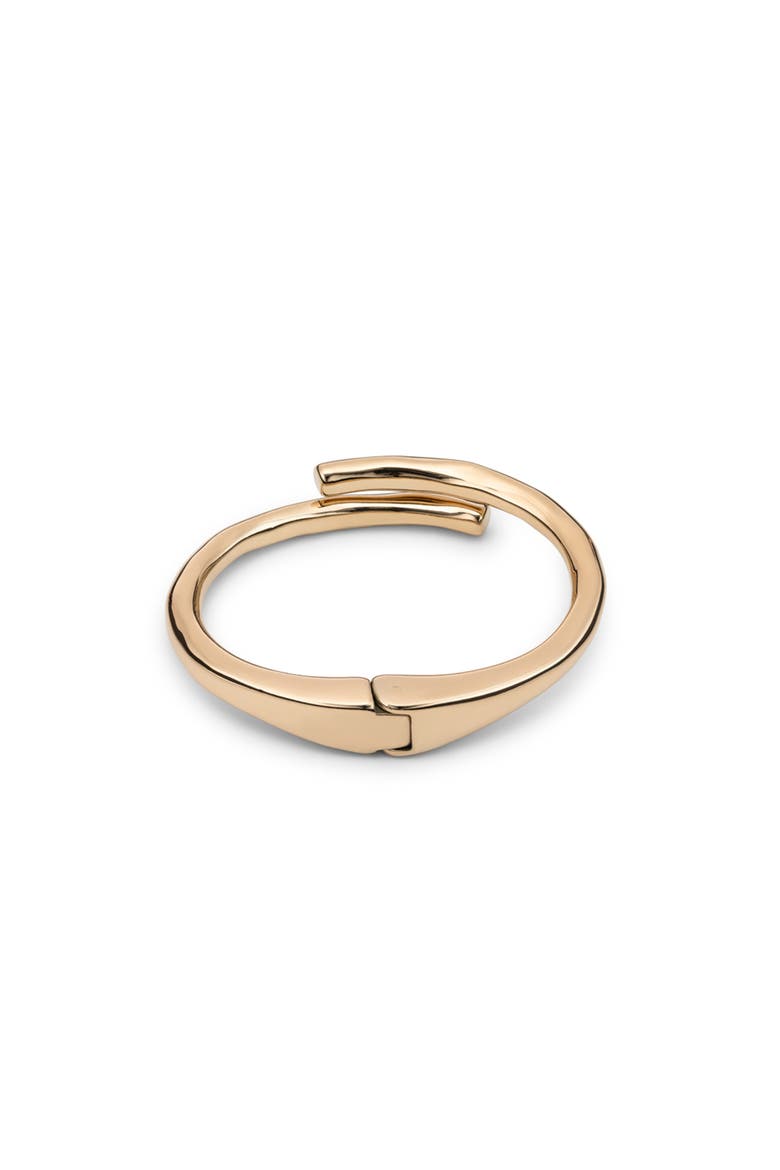 Nova Tube Bangle, Alternate, color, Gold