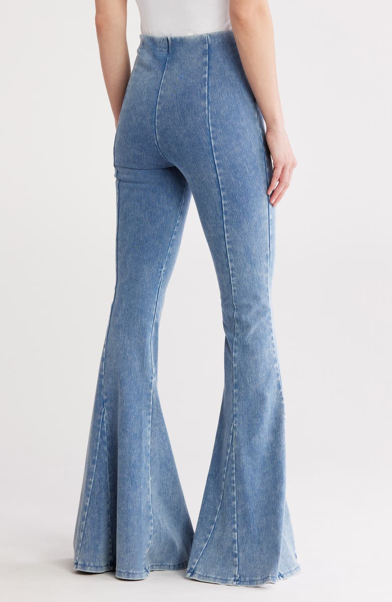Good American Sculpt Extreme Flare Jeans, Alternate, color, I595
