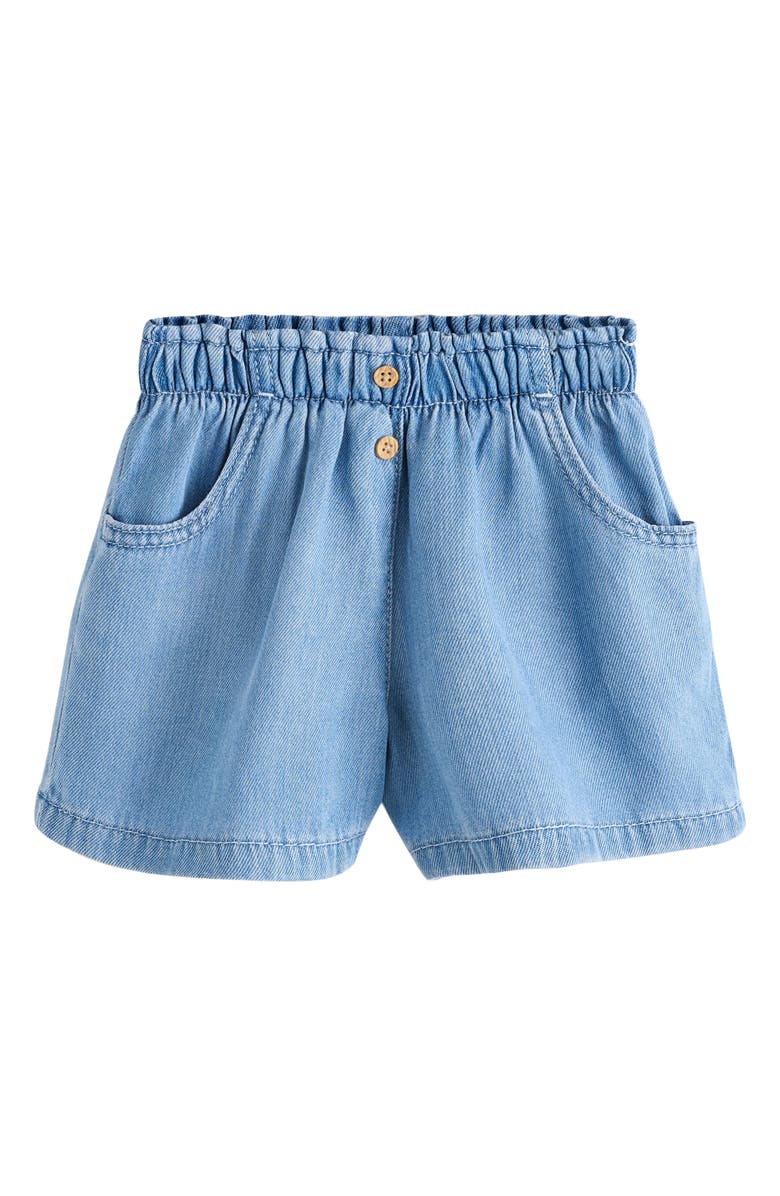 NEXT Kids' Denim Shorts, Main, color, Blue