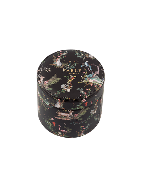 Round Lidded Jewellery Box