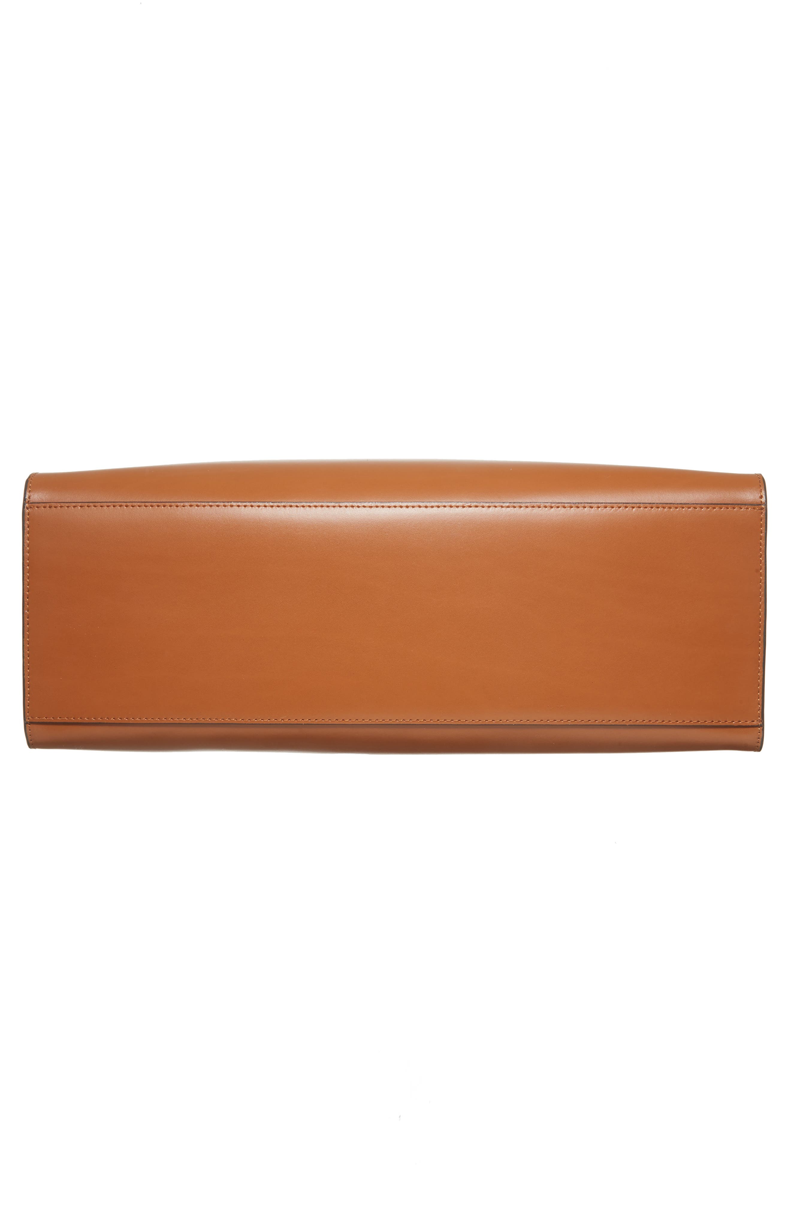 Audrey Under Lock & Key - Jana RFID Leather Tote, Alternate, color, TOFFEE