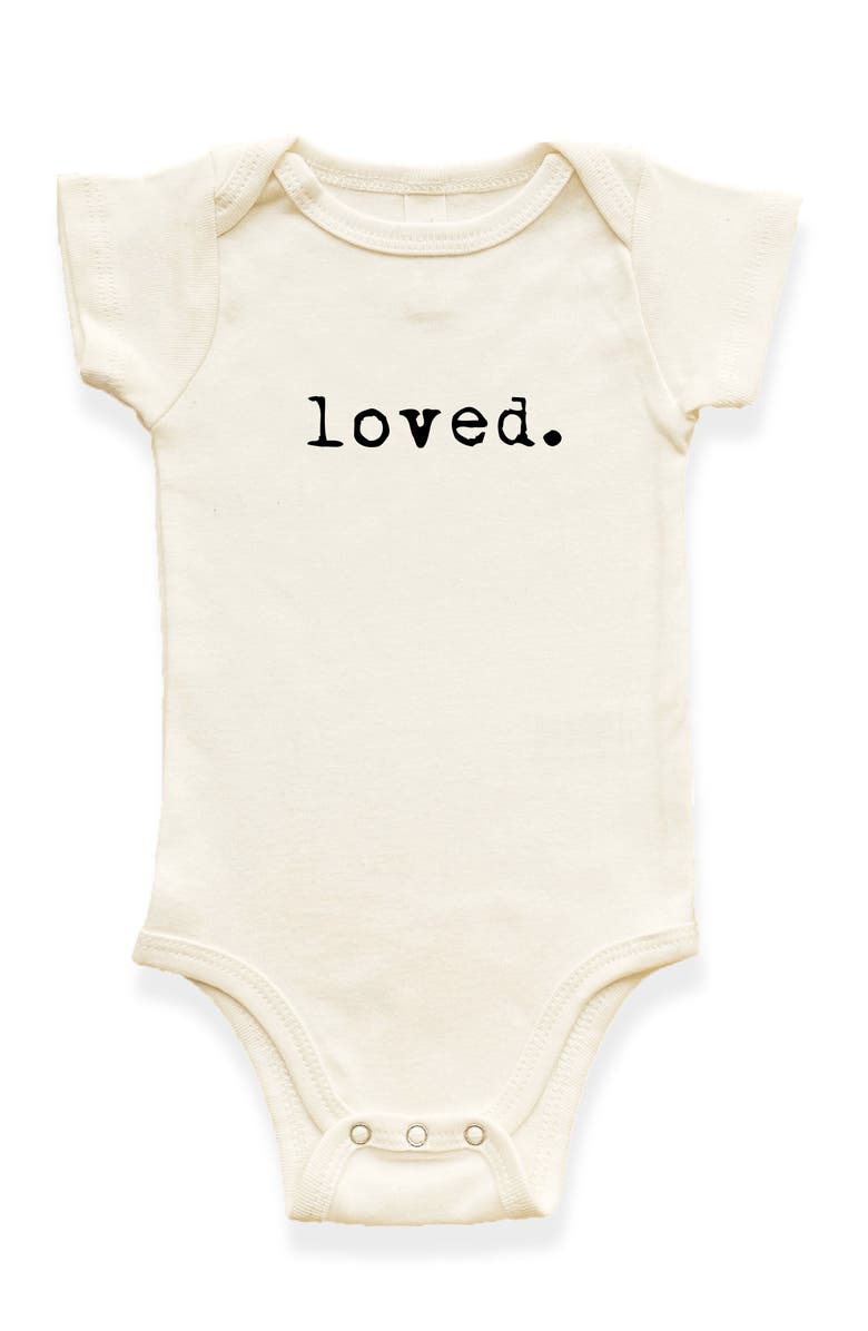 Tenth & Pine Loved Organic Baby Bodysuit, Main, color, 