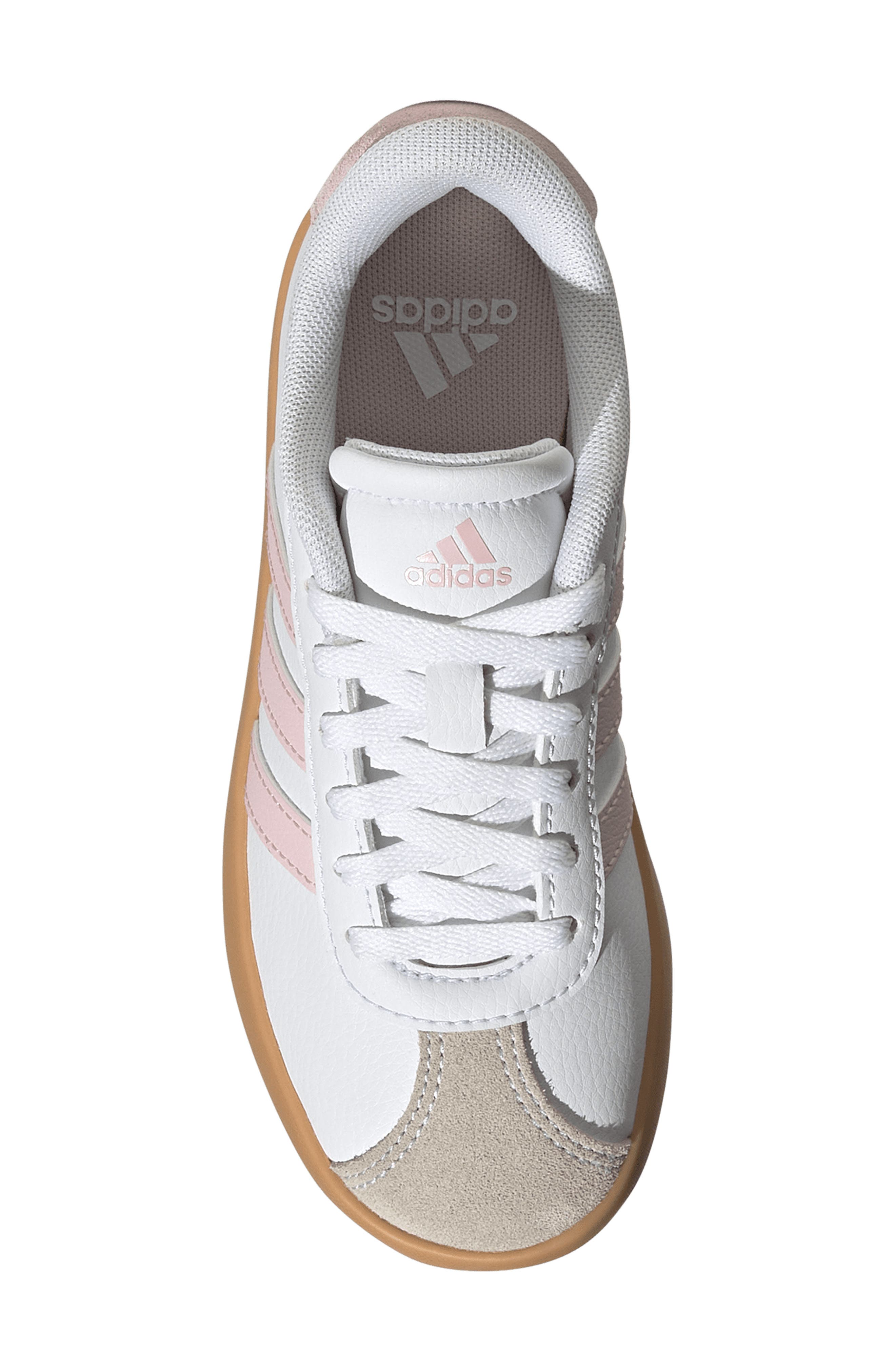 adidas Kids' VL Court 3.0 Sneaker, Alternate, color, Ftwwht/Clp