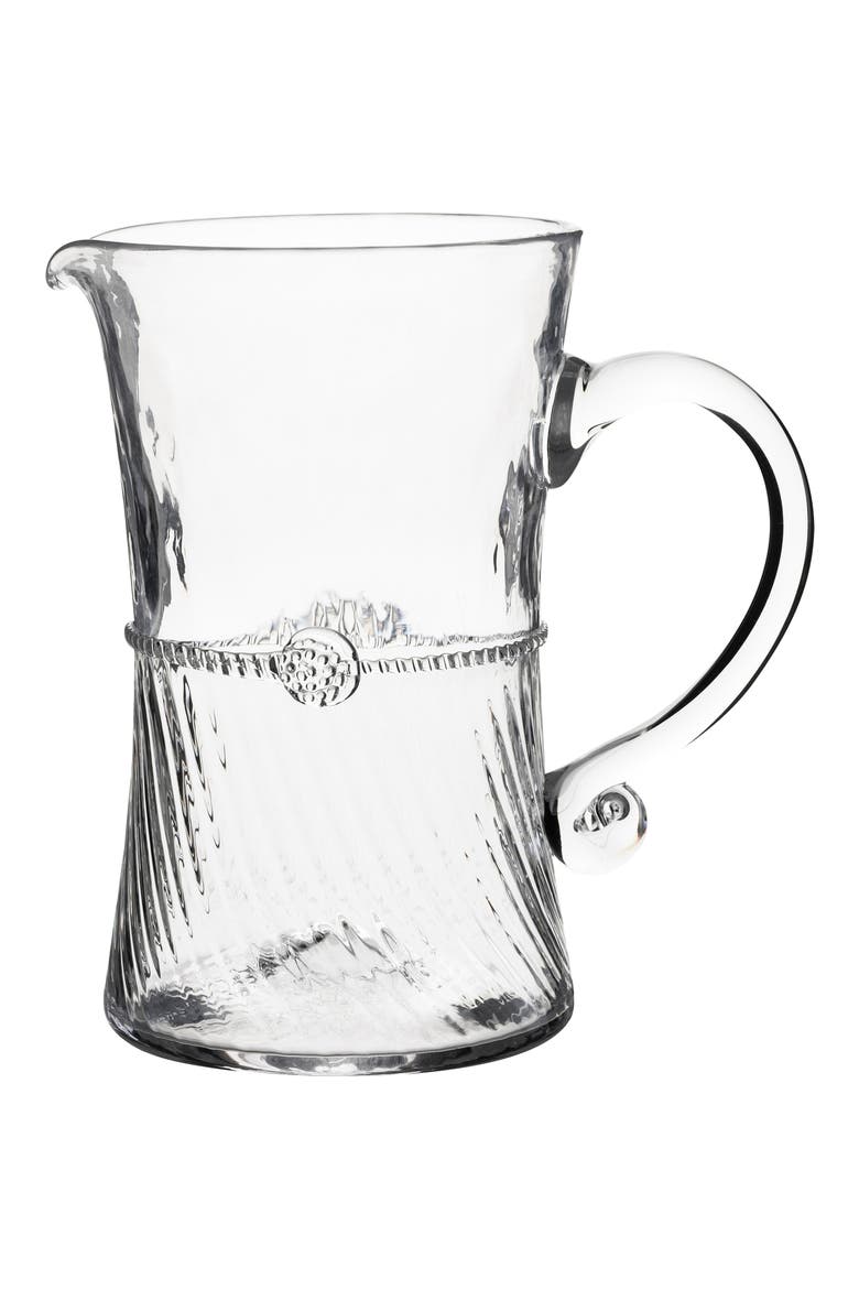 Graham Glass Pitcher, Main, color, CLEAR