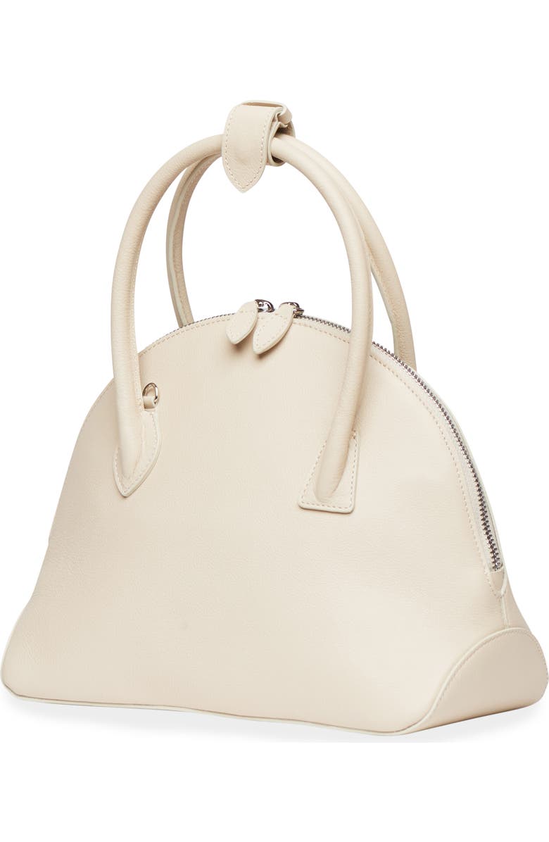 LIFFNER Dome Leather Top Handle Bag, Alternate, color, Cream