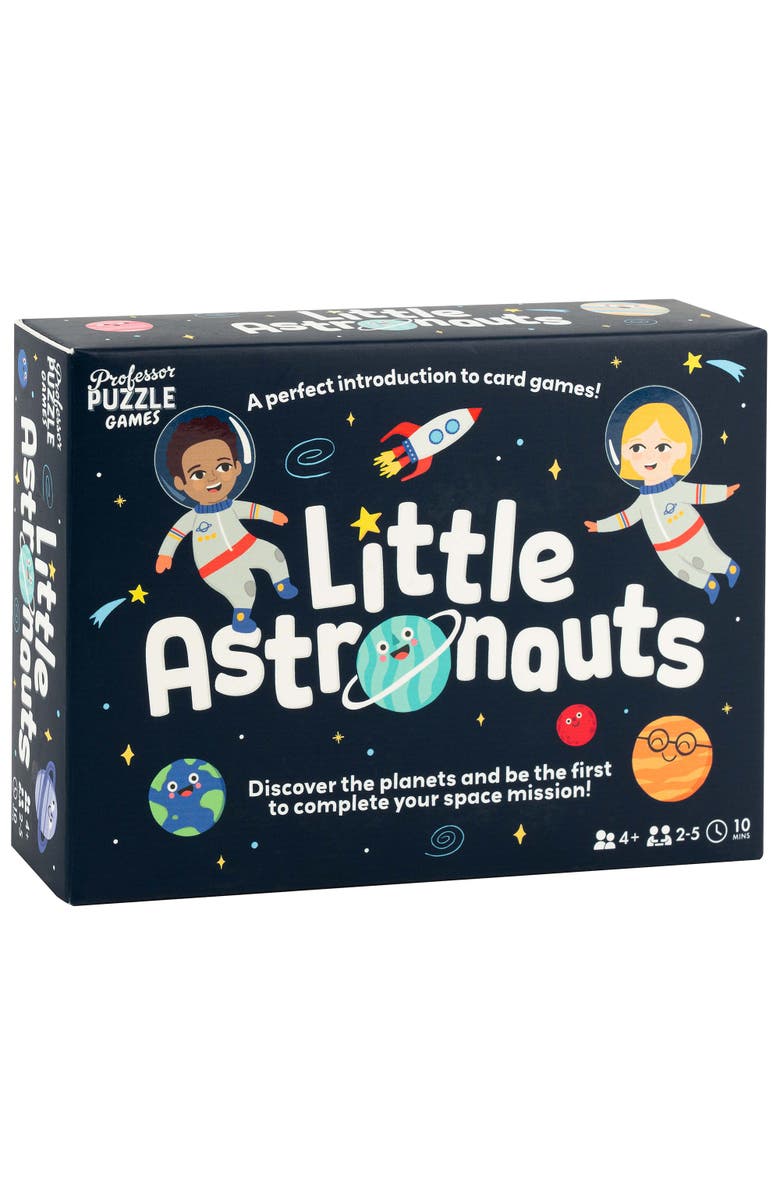 Professor Puzzle Little Astronauts Space Mission Card Game, Main, color,