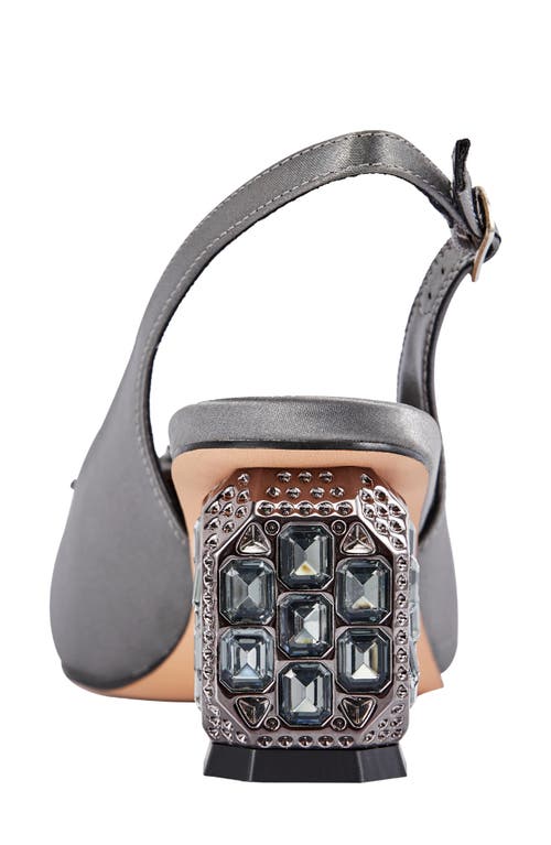 Lady Couture Precious Embellished Slingback Pump In Multi