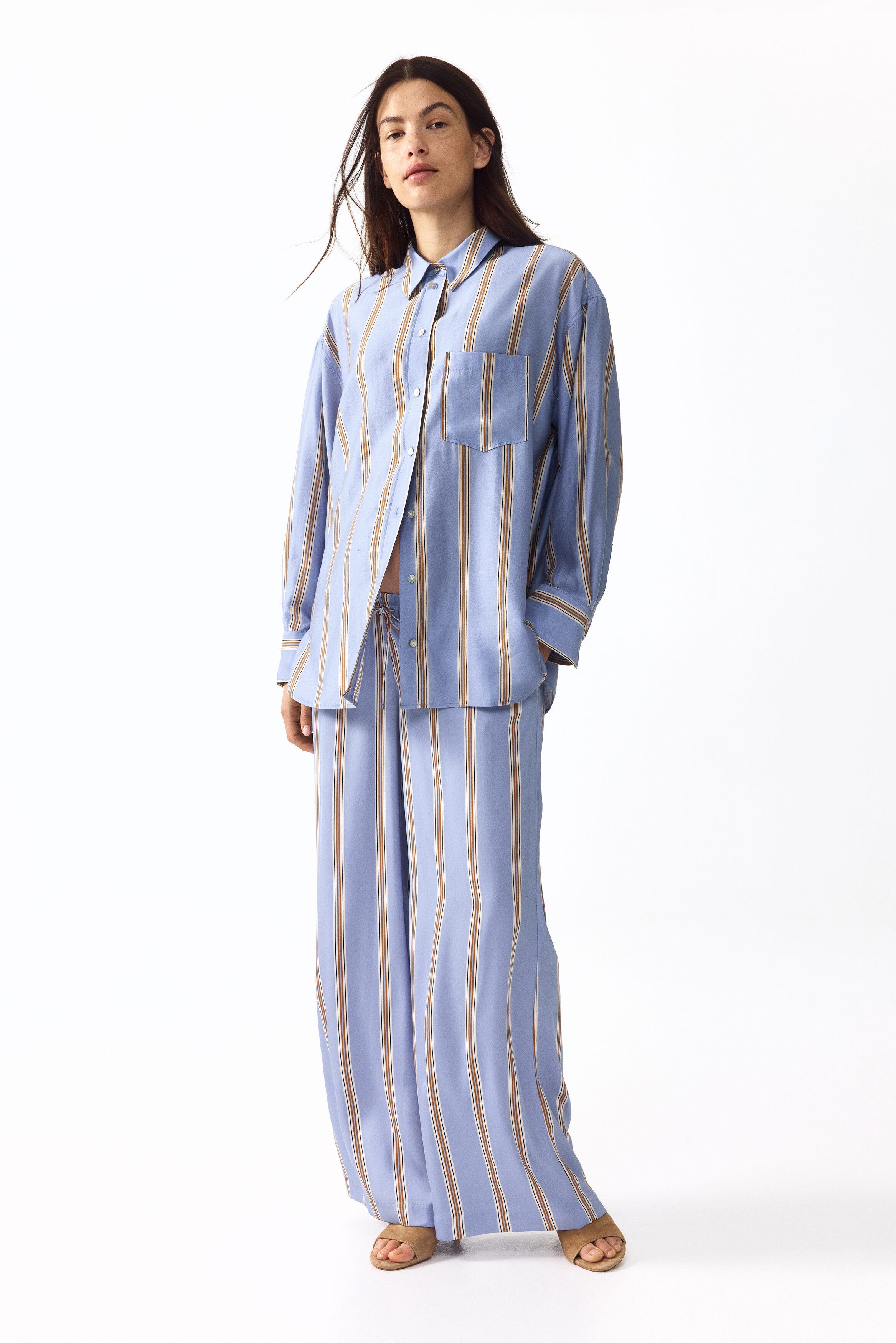 Mama Wide Drawstring Trousers - image 2