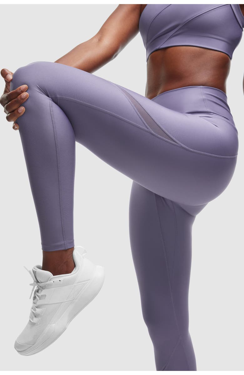 Peloton Endurance Light Mesh Splice High Rise Legging, Alternate, color,