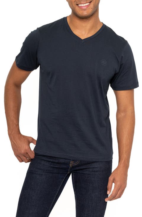 Montpellier V-Neck Cotton T-Shirt
