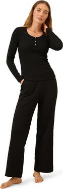 Pact Dream Rib Slim Henley Made with Organic Cotton