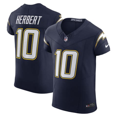 Men's Nike Justin Herbert Navy Los Angeles Chargers Alternate Super Chargers Vapor F.U.S.E. Elite Jersey