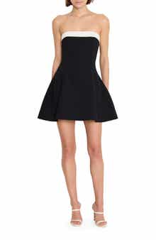 Amanda Uprichard Kerielle Strapless Minidress