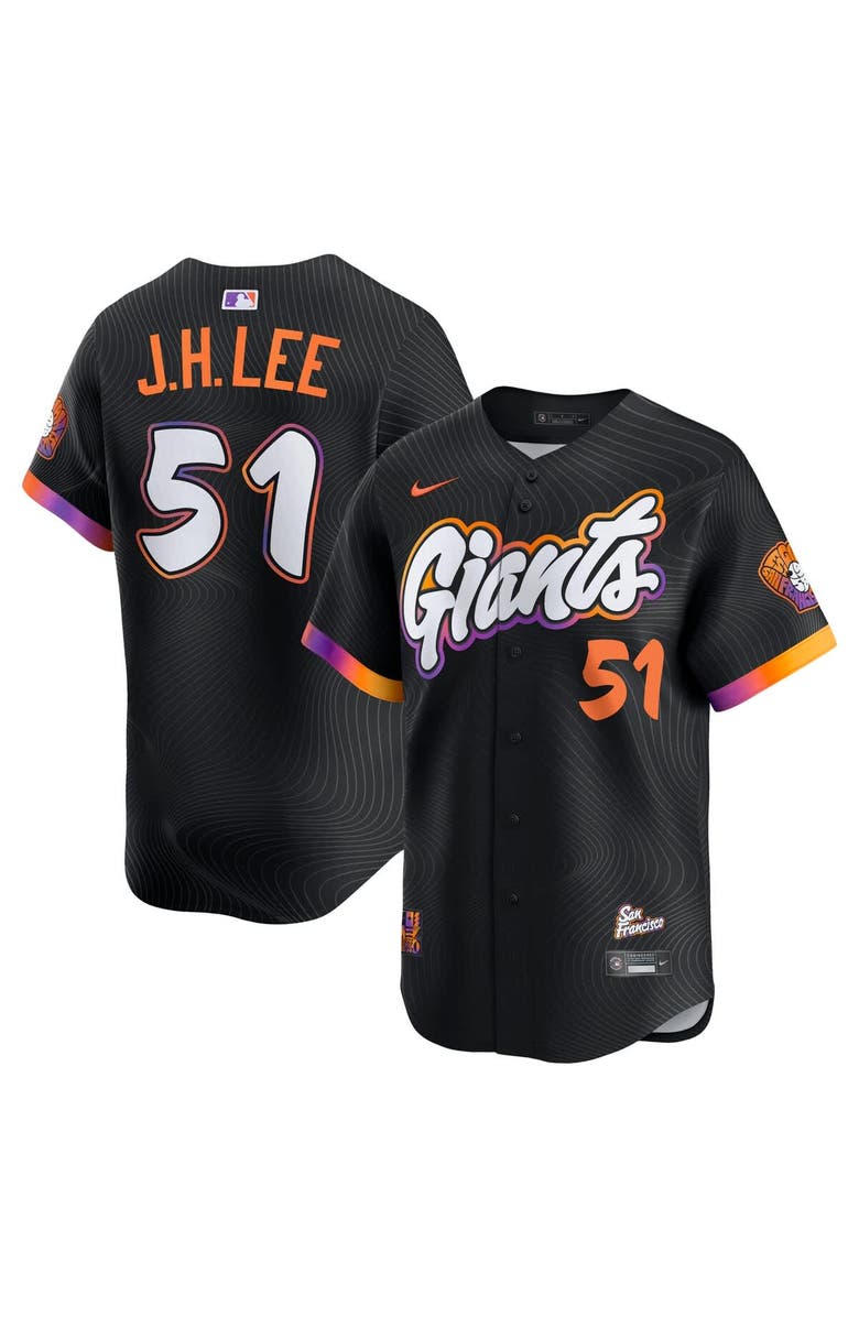 Nike Men's Nike Jung Hoo Lee Black San Francisco Giants 2025 City Connect Limited Jersey, Main, color, 
