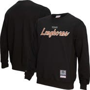 Mitchell & Ness Men's Mitchell & Ness  Black Texas Longhorns Elite Script Pullover Sweatshirt