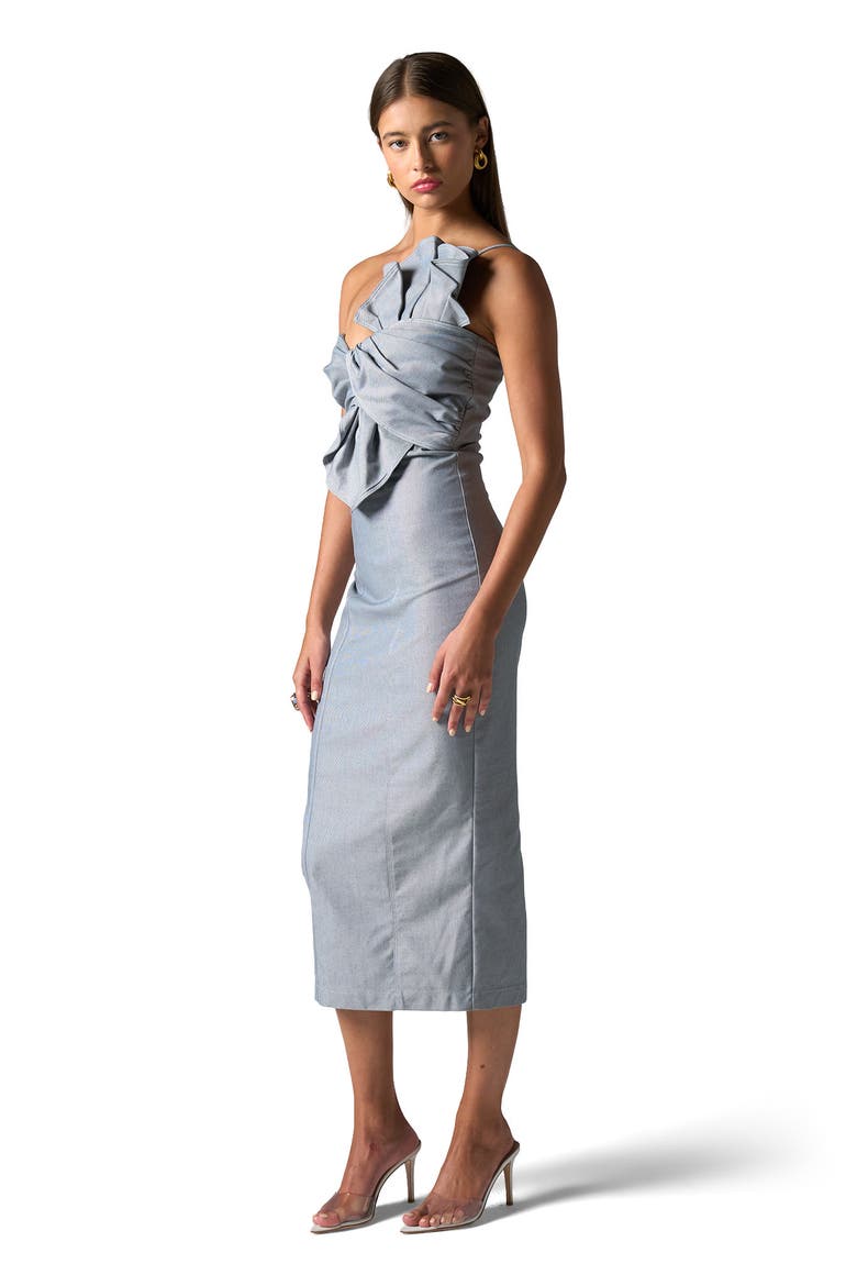Ivana Dress, Alternate, color, Denim